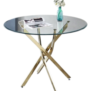 Glass Round Table